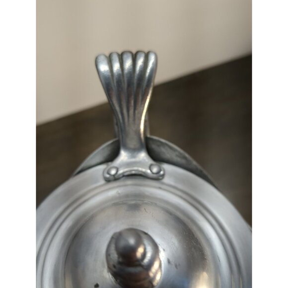 Vntg Italian Glass Pitcher W/ Diamond Presed Glass Pattern 1940s 12.5” T Heavy - Picture 12 of 14